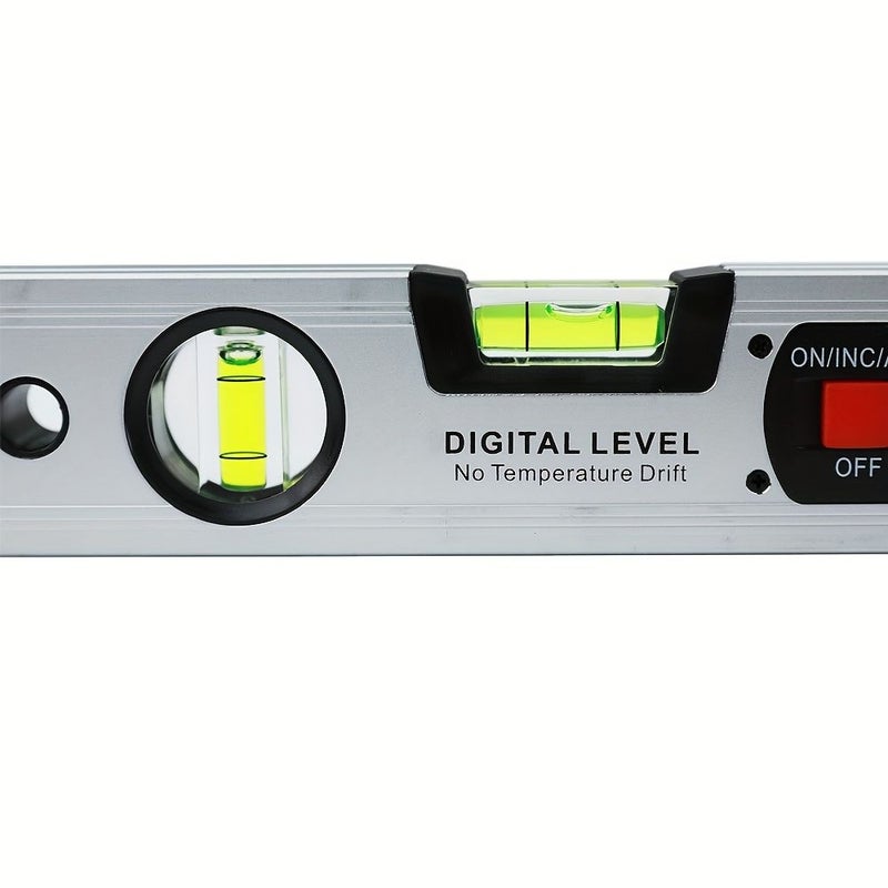 0-400mm High Precision Digital Spirit Level Drop Resistant Magnetic Ruler - Image 3
