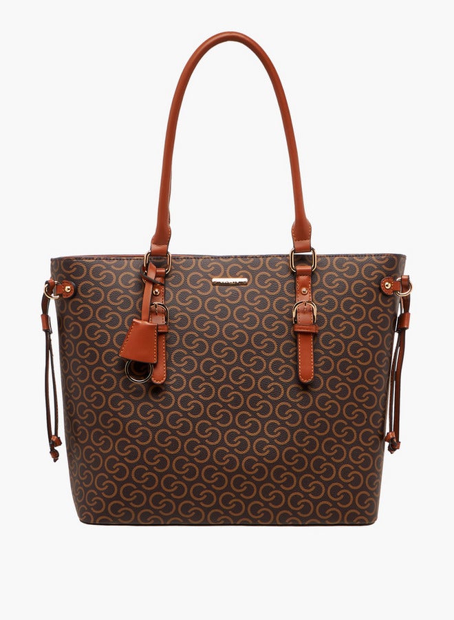 Celeste Monogram Print 4-Piece Bag Set  - Image 3