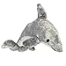 Aurora Adorable Mini Flopsie Dorsey Stuffed Animal Mini Companions Ready for Playful Adventures for Kids All Ages Toddlers Adults and Families Gray 9 Inches - Image 3