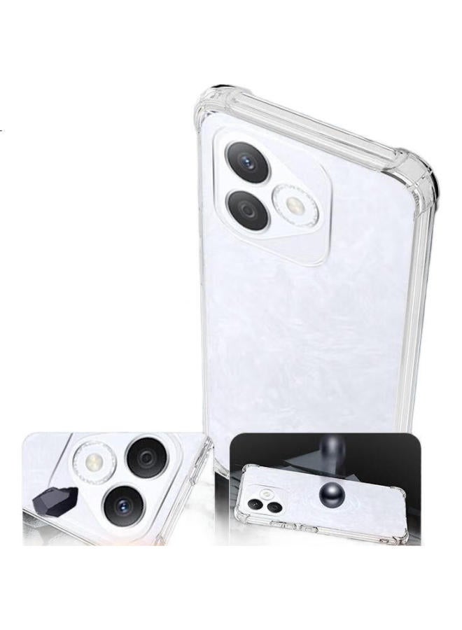 Kelleia Transparent Tpu Four-Corner Airbag Silicone Soft Shell/Protective Case For Honor X60I - Image 2