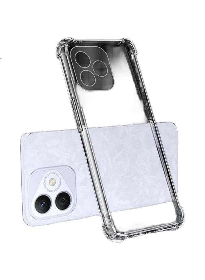 Kelleia Transparent Tpu Four-Corner Airbag Silicone Soft Shell/Protective Case For Honor X60I - Image 1