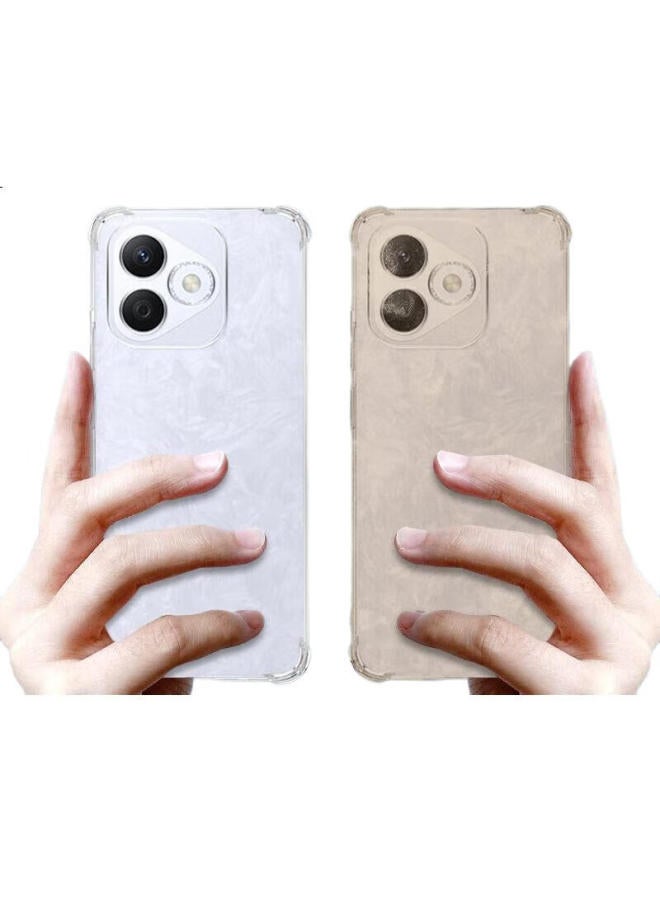 Kelleia Transparent Tpu Four-Corner Airbag Silicone Soft Shell/Protective Case For Honor X60I - Image 3