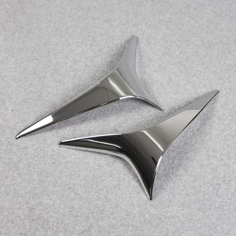 Beautost Chrome Headlight Lamp Cover Trims for Lexus UX 200 250h (2019-2021) - Image 4