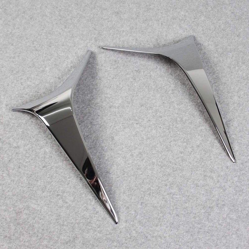 Beautost Chrome Headlight Lamp Cover Trims for Lexus UX 200 250h (2019-2021) - Image 3