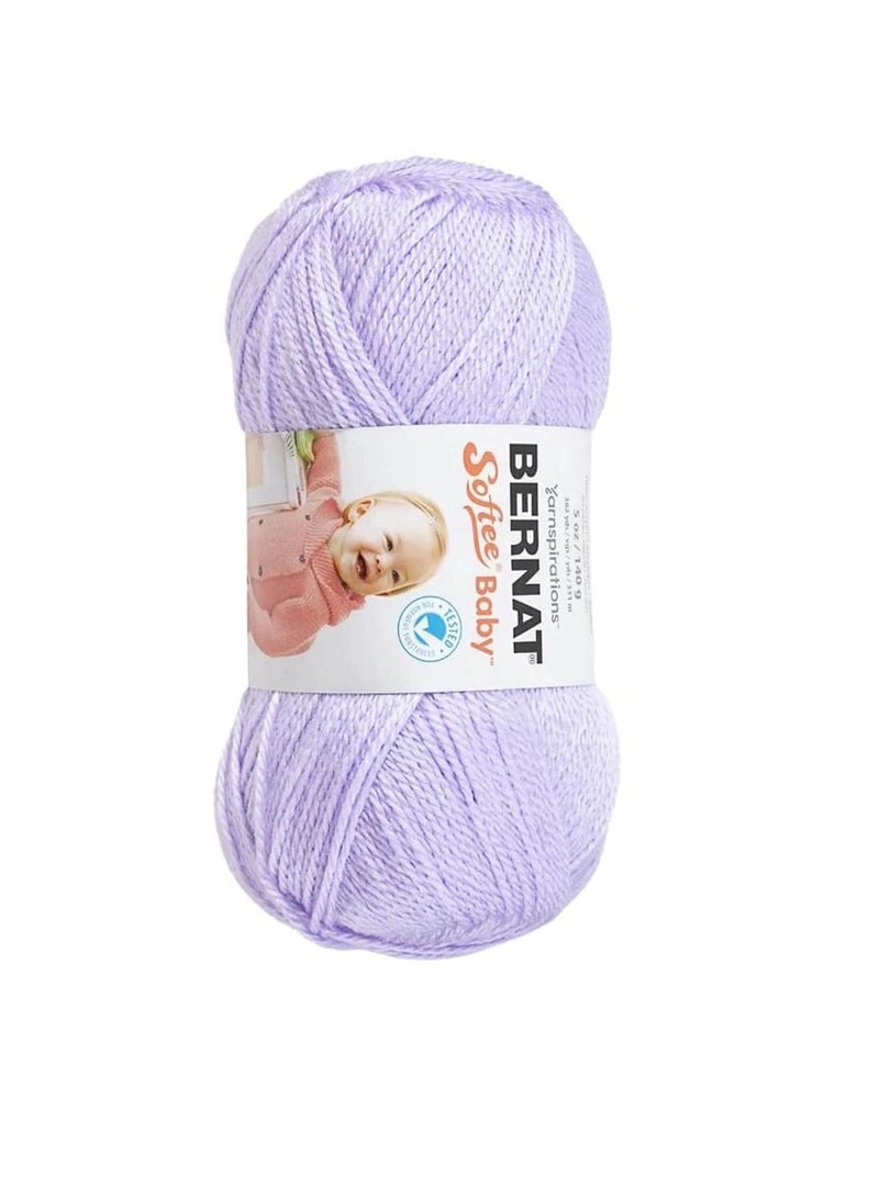 Bernat Softee Baby Yarn - Soft Lilac: 362 Yards - Image 1