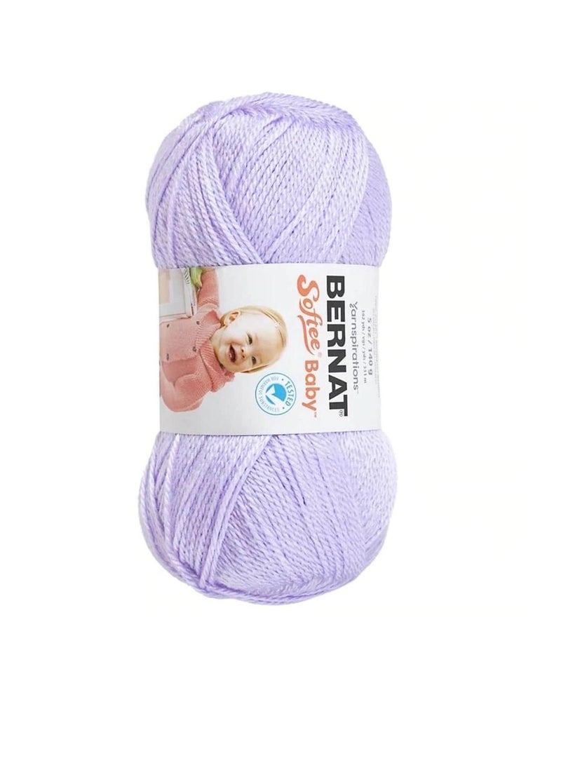 Bernat Softee Baby Yarn - Soft Lilac: 362 Yards - Image 3