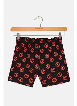 MARVEL Kids Boy Graphic Print Basic Short, Red  - Image 2