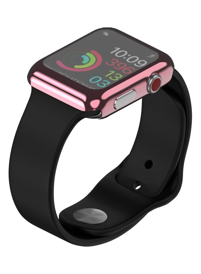 نيبمينينت غطاء حماية لساعة أبل سلسلة 2/3 ذهبي وردي - Image 4