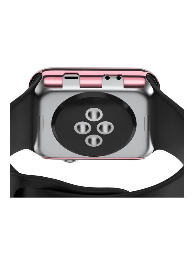 نيبمينينت غطاء حماية لساعة أبل سلسلة 2/3 ذهبي وردي - Image 2