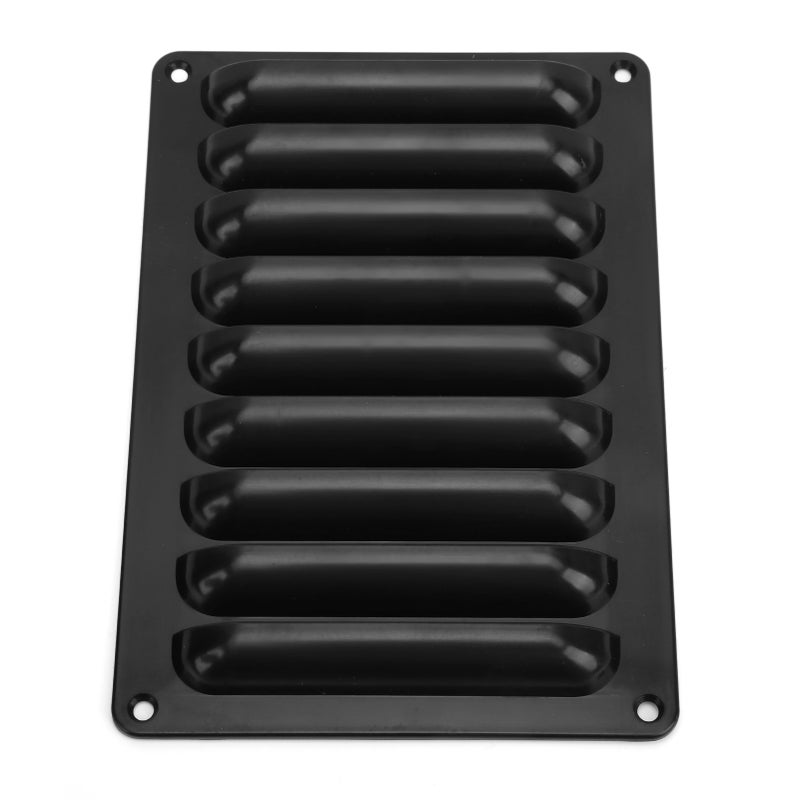 RV Grille Vent Panel M5 ABS Black Professional Exquisite Universal Accessories for Yacht Bus - Image 1