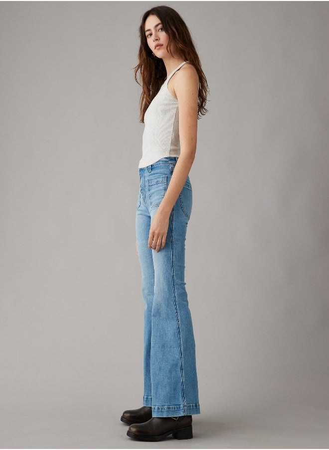 American Eagle - AE Next Level Festival Flare Jean - Image 1