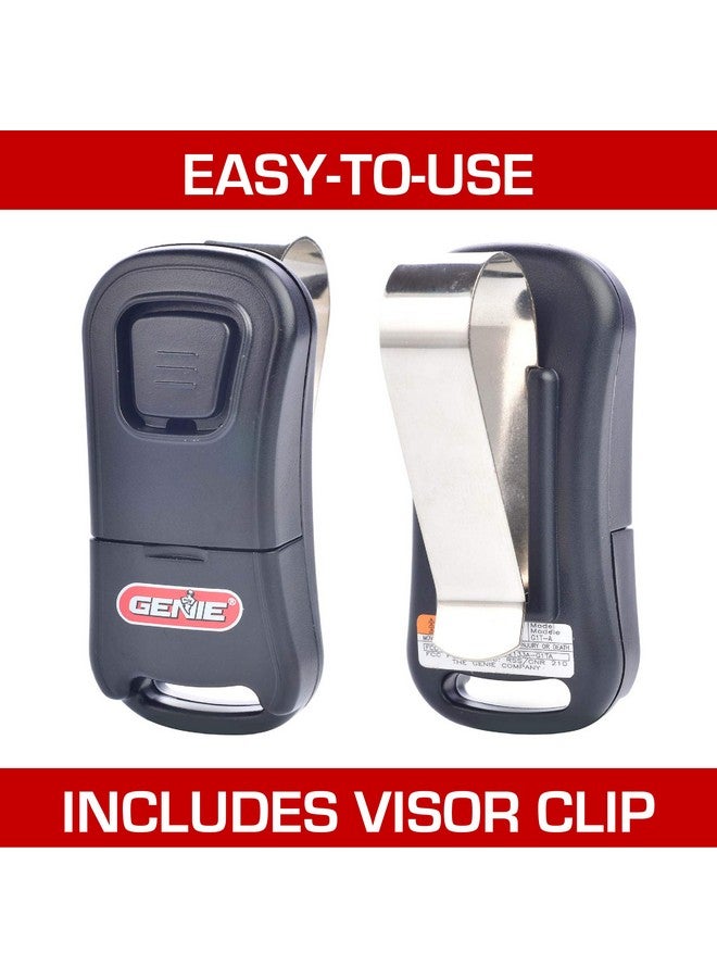 جيني جهاز تحكم عن بعد لفتح باب المرآب بزر واحد من جيني (عبوة من قطعتين) - وصول آمن ومضمون - كل جهاز تحكم عن بعد متوافق فقط مع أجهزة فتح باب المرآب من جيني إنتليكود - طراز G1T، أسود - عبوة من قطعتين من G1T - Image 4