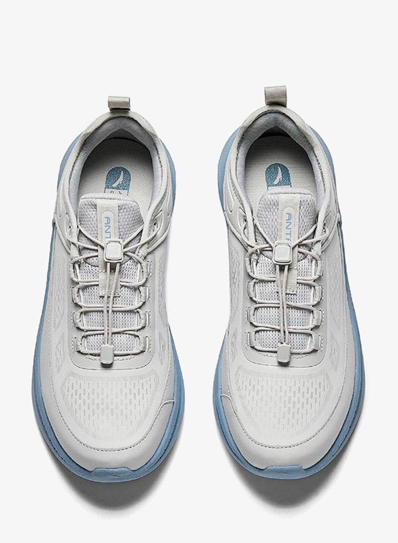 انتا أحذية تدريب شاملة للمشي السريع رمادي - Image 4