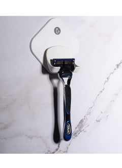 G.B.S G.B.S Dual Stand for Razor and Brush Professional Deluxe Stand, Ivory  - Image 3