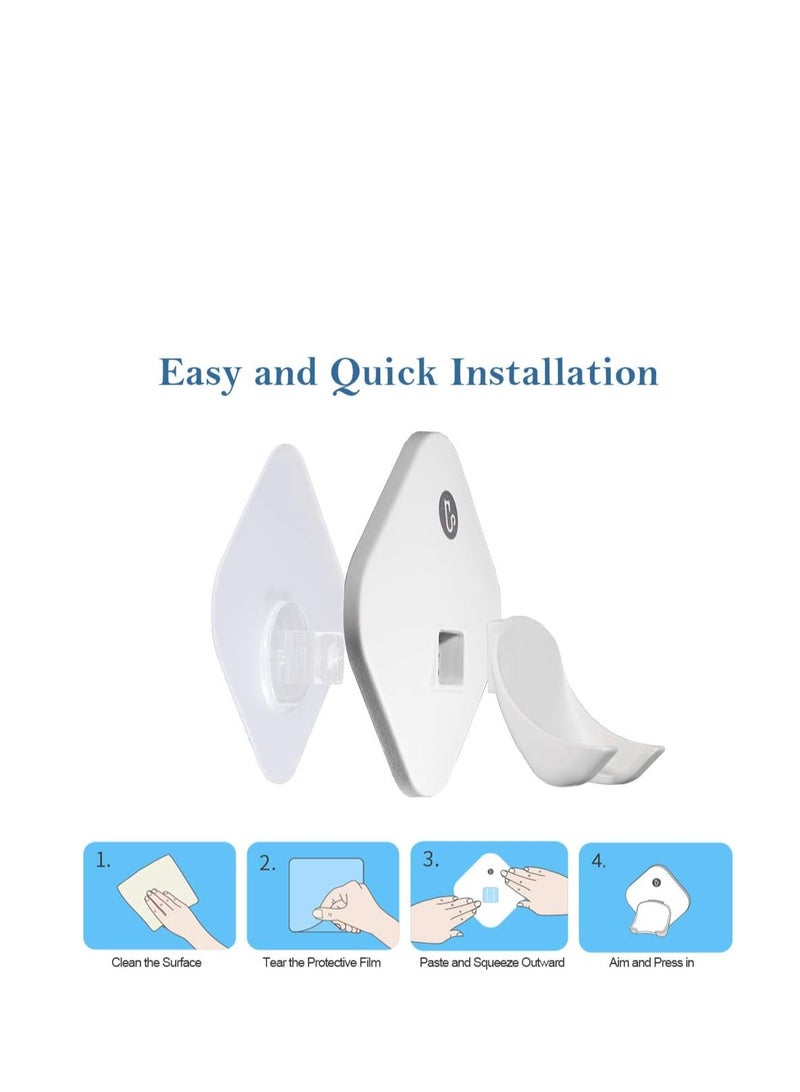 G.B.S Dual Stand for Razor and Brush Professional Deluxe Stand, Ivory - Image 3