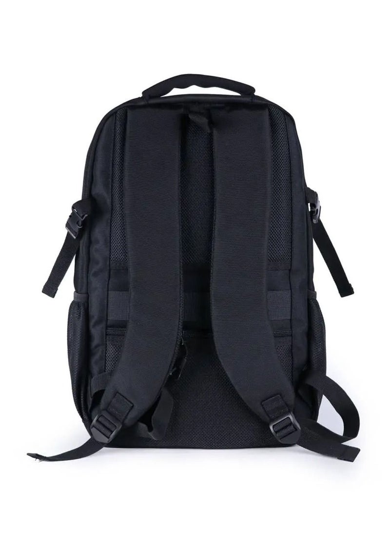 porodo حقيبة ظهر بورودو لايف ستايل مقاومة للماء من أكسفورد + PU مع منفذ USB-A - أسود - Image 3