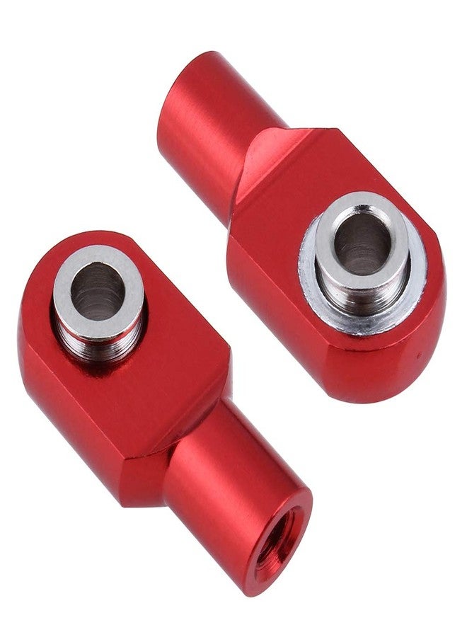 Hobbypark RC Short Rod Ends with Hollow Balls Aluminum Metal for Traxxas RC Cars, Replacement of 2742X (4-Pack) (Red) - Image 4