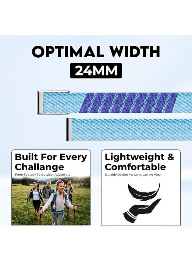 TEMPO Ultra-Soft Nylon Sport Replacement Band for WHOOP 5.0 Life /MG – ECG Compatible | Wearable Health, Fitness & Activity Tracker | Breathable, Durable & Secure Fit Strap and Adjustable Wristband Replacement Strap with U Shaped Connector Easy to Use and Perfect for Every Occasion | NOT for Gen 4 - Image 2