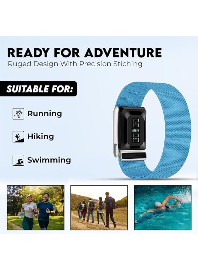 TEMPO Ultra-Soft Nylon Sport Replacement Band for WHOOP 5.0 Life /MG – ECG Compatible | Wearable Health, Fitness & Activity Tracker | Breathable, Durable & Secure Fit Strap and Adjustable Wristband Replacement Strap with U Shaped Connector Easy to Use and Perfect for Every Occasion | NOT for Gen 4 - Image 3