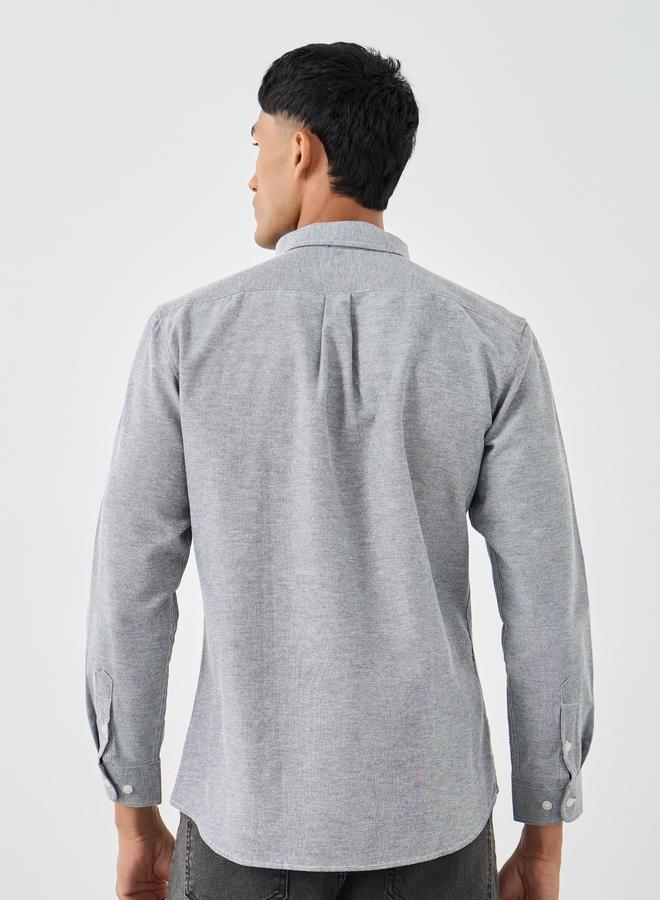 Styli Regular Fit Buttoned Long Sleeve Shirt - Image 5