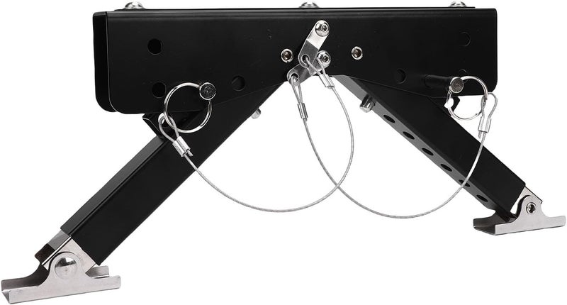 Focket Rv Step Stabilizer Kit, Heavy Duty Metal Foldable Height Adjustable Anti Wobbling, Trailer Steps with for Motorhome Travel Trailer - Image 4