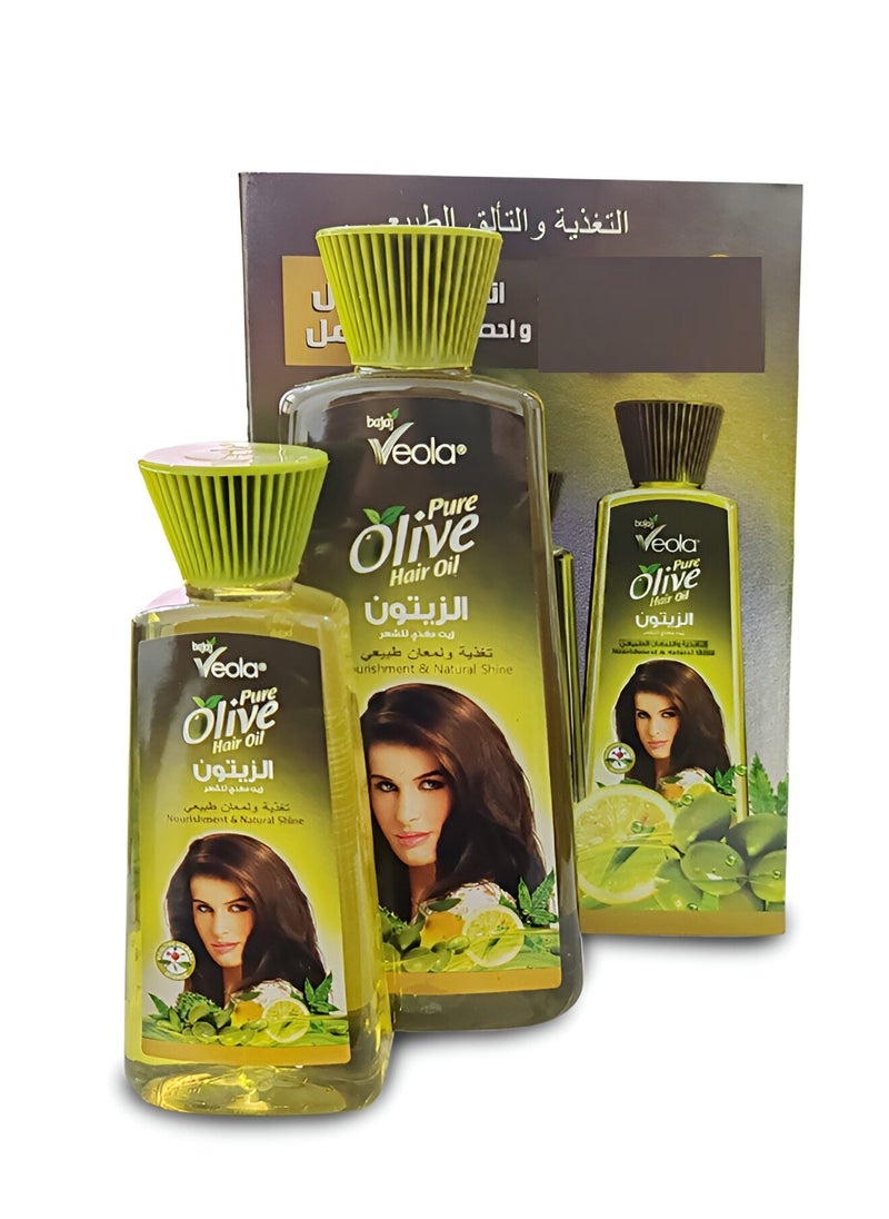 باجاج فيولا زيت شعر زيتون نقي 100 و 300 مل 