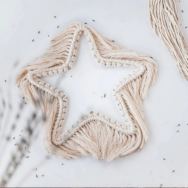 ecofynd 10pcs Star 4 Inch Metal Crafts Hoops, Gold Dream Catcher Rings Supplies, Macrame Creations Ring for Wreath Crafts, DIY Projects handicrafts Decoration Wall Hanging Craft (CS4004-GO) - Image 5