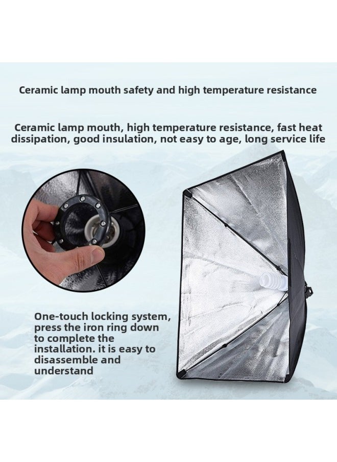 Led Studio Small Soft Light Photography Lamp Set Indoor Still Life Products Shooting Lighting Lamp A Generation Of Hair-Light Source Color:35W Warm Corn Lamp