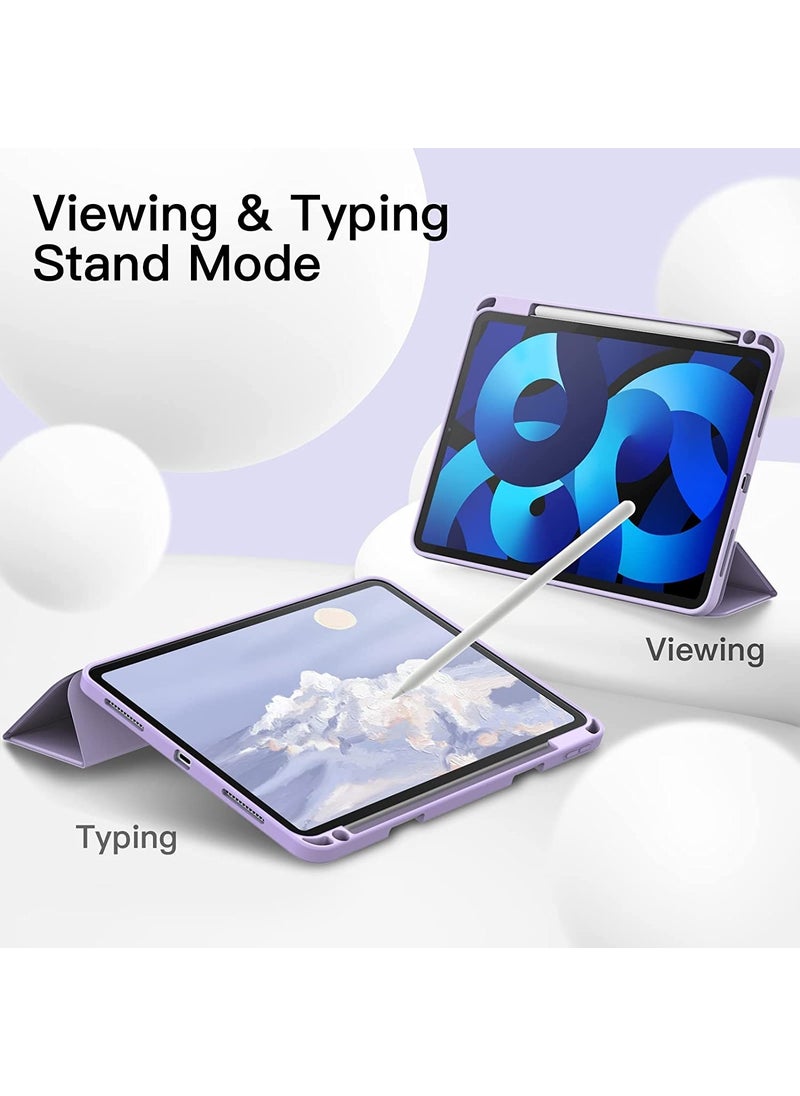 ESR - Apple iPad 10th Generation 10.9 Inch 2022 A2696 A2757 A2577 with Horizontal Stand Sleep Mode Back Silicone Smart Stromix Case + Screen Protector - Smart Charging Compatible - Image 1