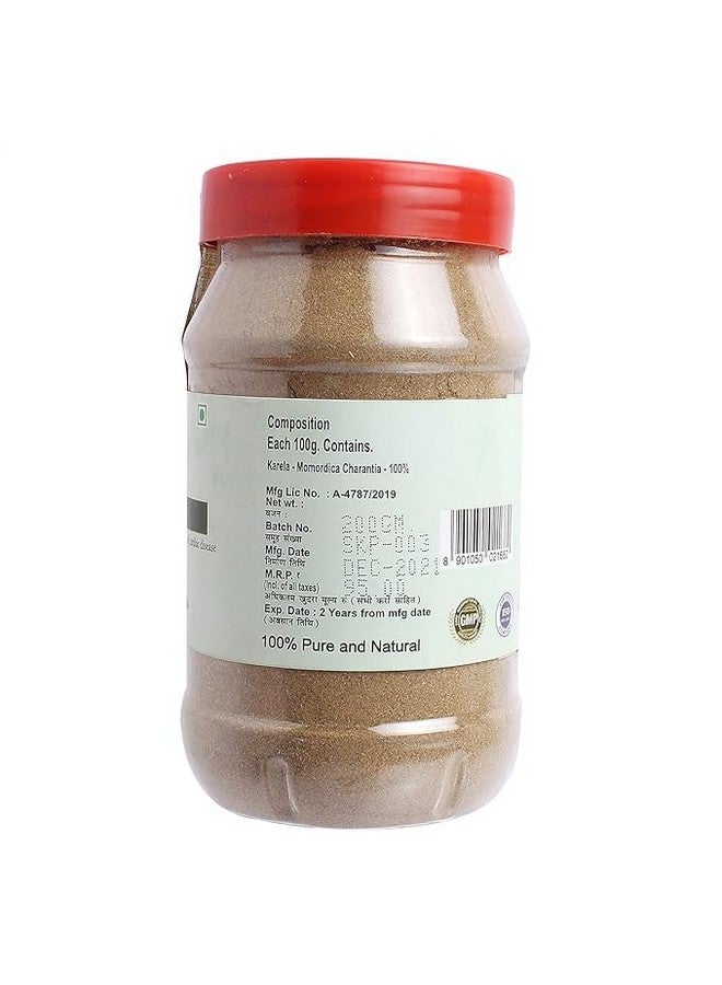 Sansu Karela Powder Natural Ayurvedic 200g(Pack of 4) - Image 3