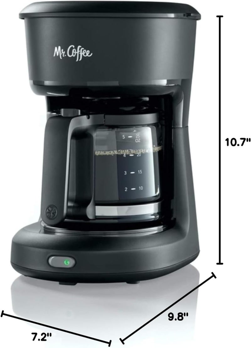 Mr. coffee ® 5-Cup Mini Brew Switch Coffee Maker, Black - Image 2