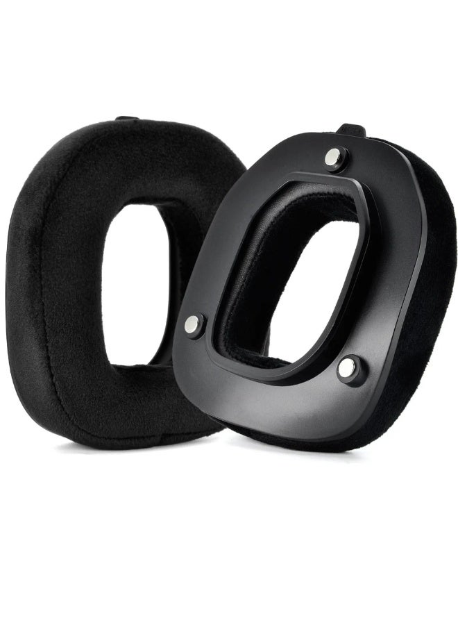 Replacement Ear Pads Cushion Kit for Over Ear Headphones Memory Foam Protein Leather Earpads with Microphone Foam Covers - Image 1