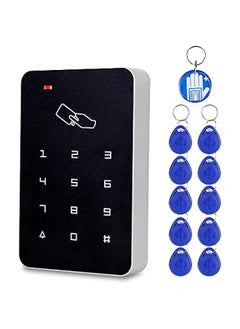 OBO Hands RFID Standalone Keypad Access Control Card Reader with Digital Keypad+10 EM4100 Tags for Home/Apartment/Factory Secure System (T22)