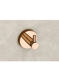 iSTAR iSTAR Adhesive Hooks Heavy Duty Wall Hooks Waterproof Stainless Steel Hooks for Hanging Coat, Hat, Towel Robe Hook Rack Wall Mount- Bathroom and Bedroom (Rose Gold) 