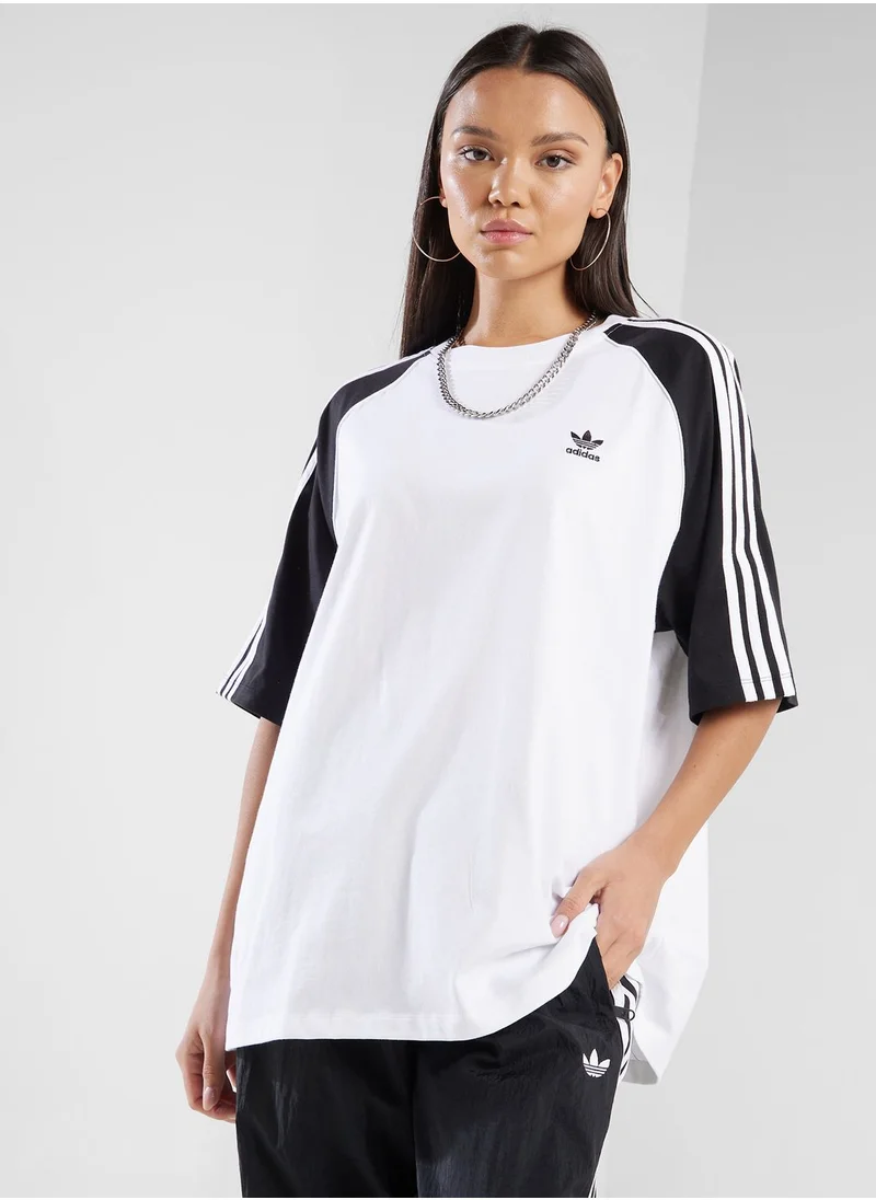 adidas Originals Blocked Oversized T-Shirt