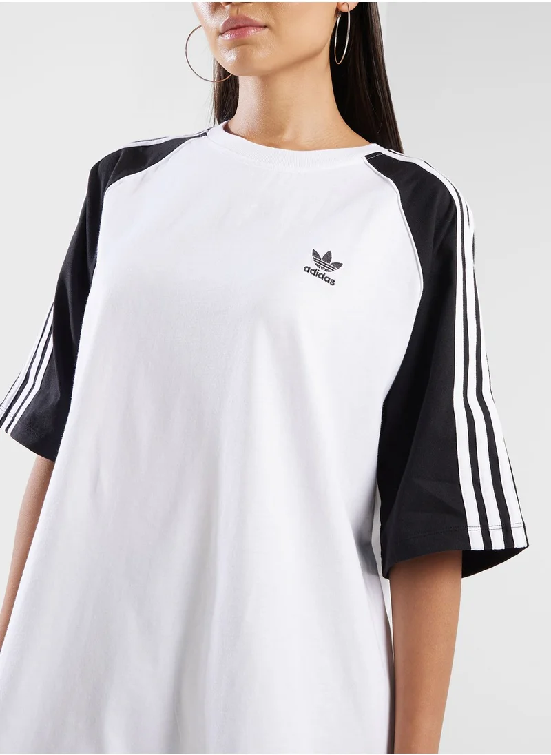 adidas Originals Blocked Oversized T-Shirt