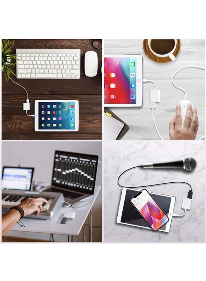 Applicable To Apple Adapter Charging Data Two-in-one OTG Adapter Usb3.0 Transmission Read U Disk Card Reader-Number Of Interfaces:Apple OTG Charging Mobile Hard Disk Version  - Image 4