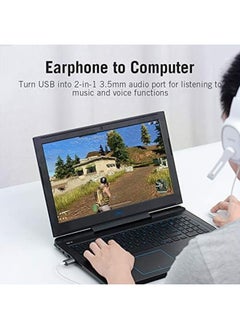 Usb Sound Card External Usb Sound Card Adapter To 3.5Mm Headset For Desktop Laptop Ps4 Headset Grey - pzsku/Z29D4BCA22C9AFF80C0D0Z/45/_/1715317436/45be6d6f-e39a-48cb-9fd4-1137319292a6