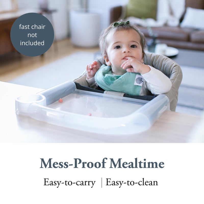 Inglesina Fast Dining Tray Plus - Compatible with Inglesina Fast Table Chair - Durable & Easy to Clean - Quick, Simple Installation - BPA Free - Image 4