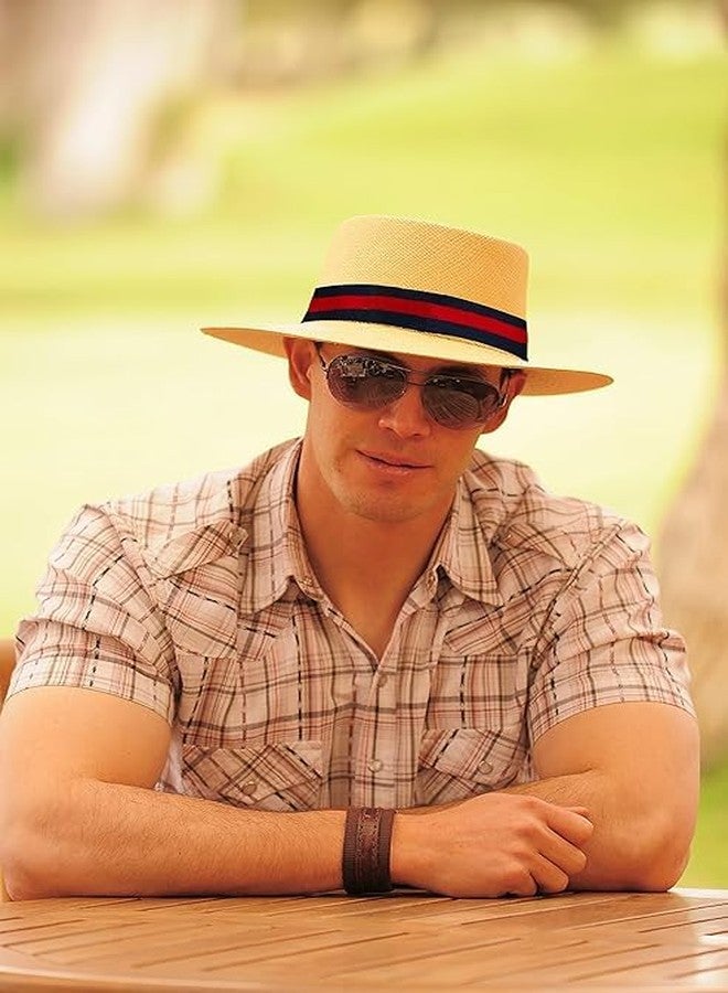 Gamboa Adjustable Hat Bands for Men and Women Fedora and Cowboy Hat Ribbon Band Hatbands Accessories - Image 3
