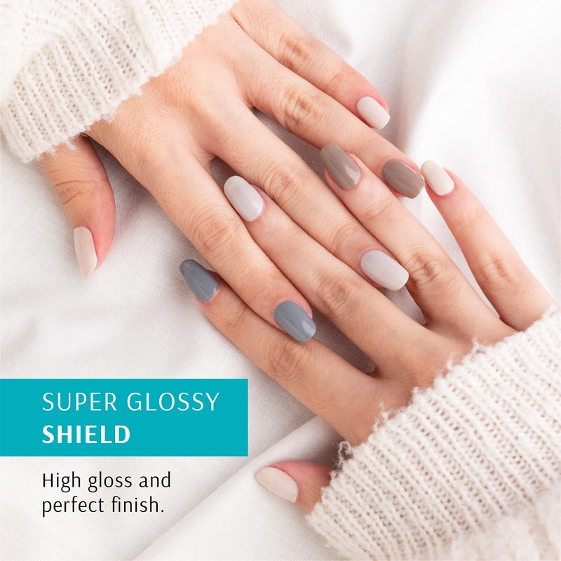 Pronto Super Glossy Shield â€“ Top Coat Sealer, High Shine Finish Nail Polish - Image 2
