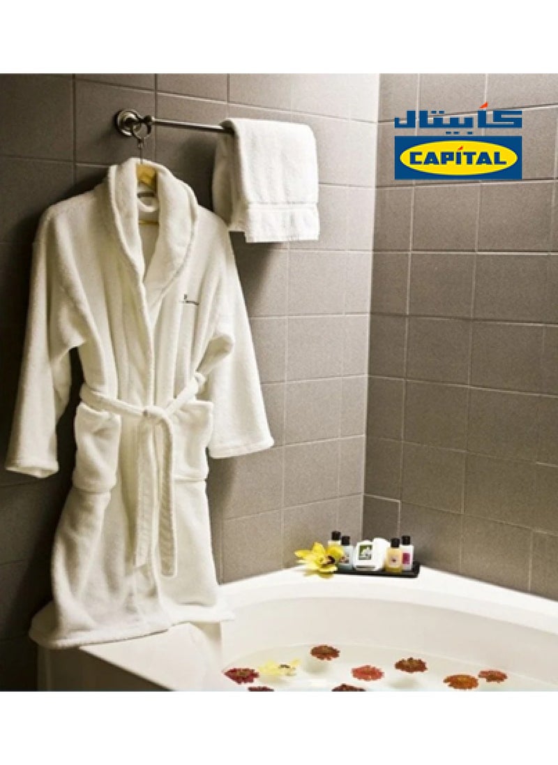 CAPITAL Large beige hanging bathrobe 