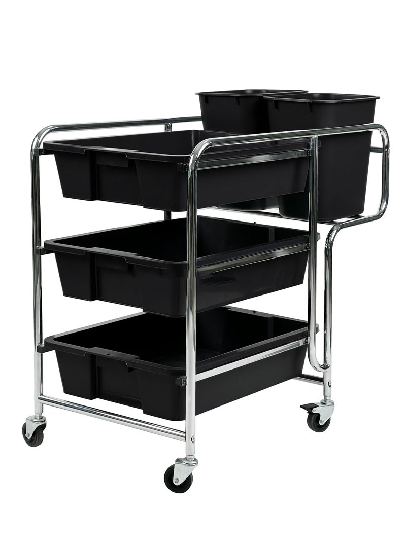 Gator Multi-Purpose Large Restaurant Service Trolley - Image 1