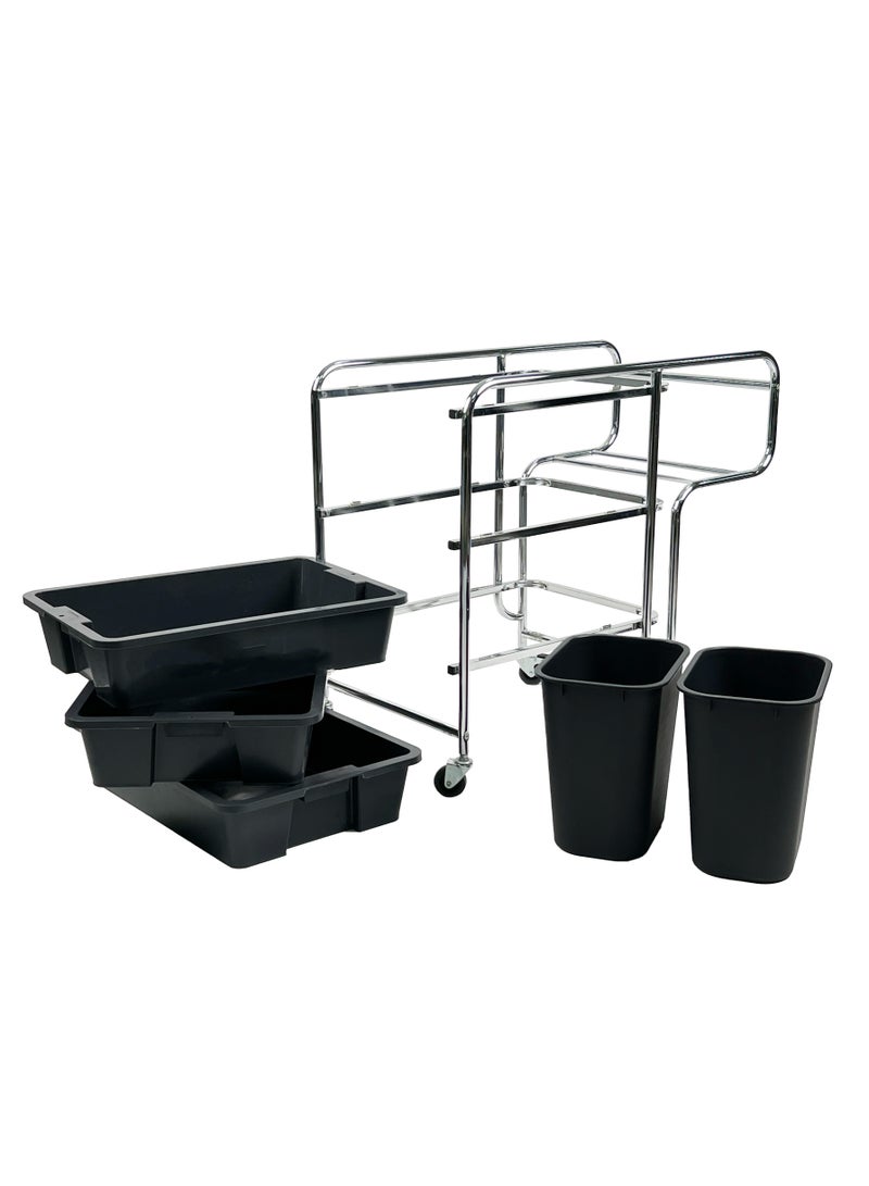 Gator Multi-Purpose Large Restaurant Service Trolley - Image 3