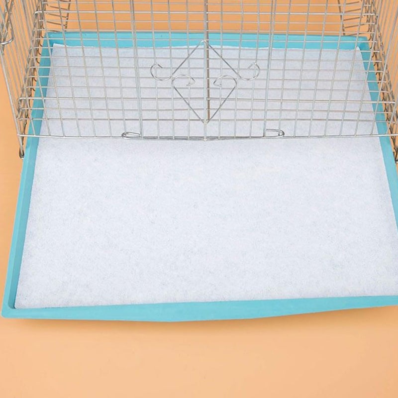 100Pcs Bird Cage Paper Liner Pad Absorbent Bedding Cage Bottom Liners - Image 5