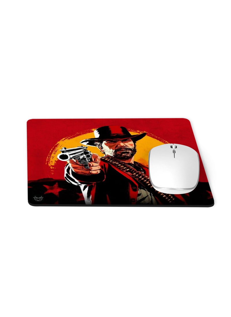 Reeman Design read dead mousepad design 
