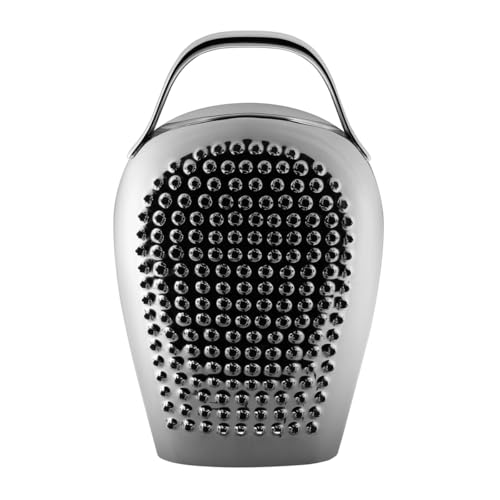 Alessi "Cheese please" Cheese Grater in 18/10 Stainless Steel Mirror Polished, Silver - Image 4