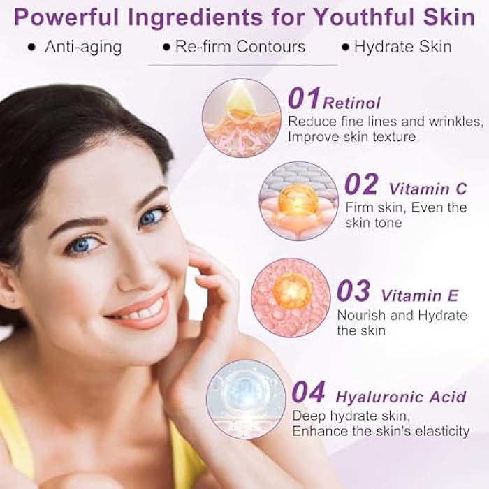 FULLLIGHT TECH Skin Care Set,Anti-aging Beauty Gift Sets for Women Teens Girls,4 Pcs Gentle Facial Skin Care Kit with Cleanser, Toner,Serum, Face Cream Travel Skincare Kit,TSA-friendly Face Care Stocking Stuffers - Image 2