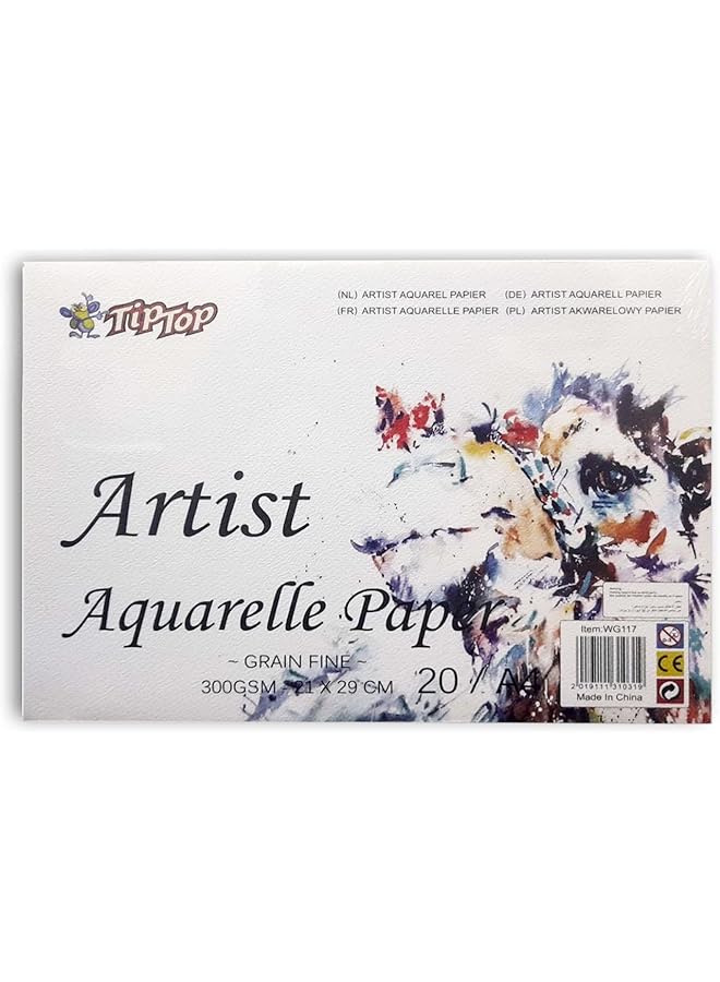 مارك لوحة رسم مقاس A4 باللون الأبيض - Image 1