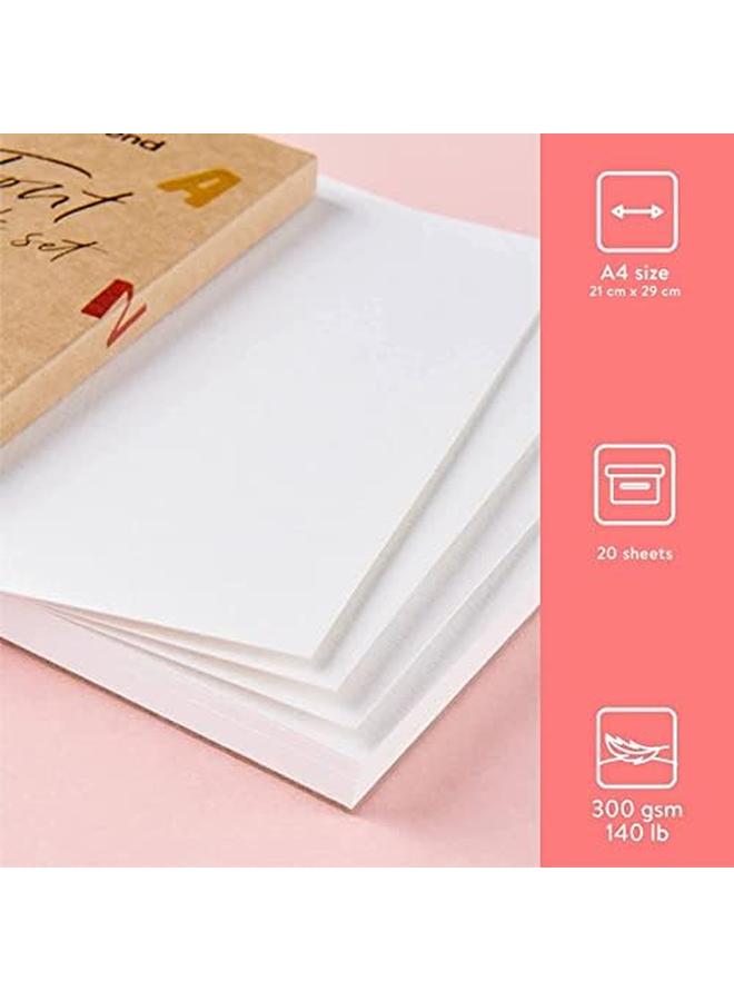 مارك لوحة رسم مقاس A4 باللون الأبيض - Image 2